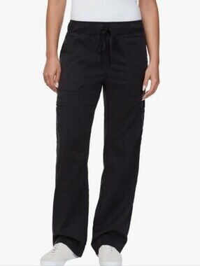 Buffalo David Bitton Black Cargo Drawstring Pants